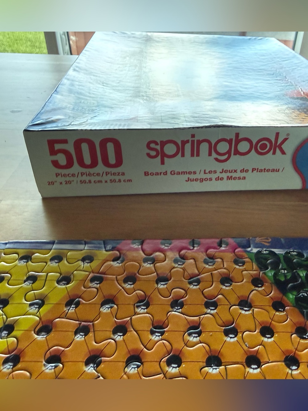 Springbok 500 Piece Jigsaw Puzzle Verified Complete “Board Games” - Picture 3 of 3